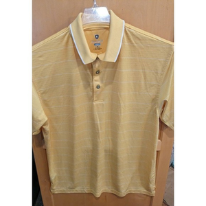 PRO TOUR COOL PLAY MENS POLO GOLF SHIRT yellow SIZE medium‎